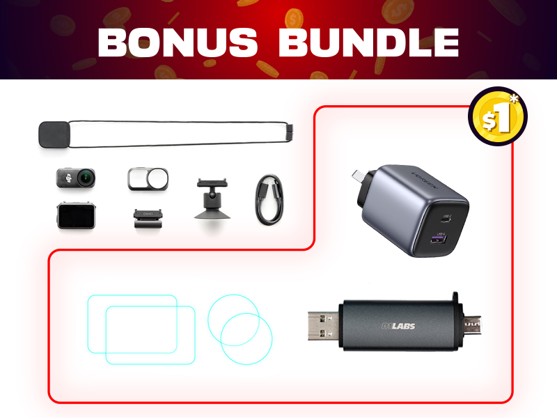 Osmo Nano + $1 Bonus Bundle (128GB)